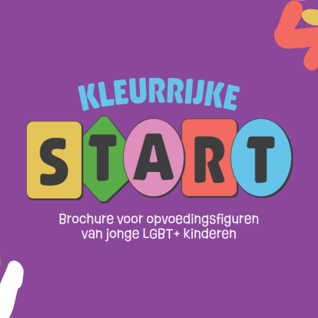 Kleurrijke Start: Brochure voor opvoedingsfiguren van jonge LGBT+ kinderen